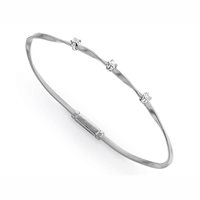 Bracciale Marco Bicego Donna Marrakech in Oro bianco Diamante 0.15 Ct BG337-B - BG337-B